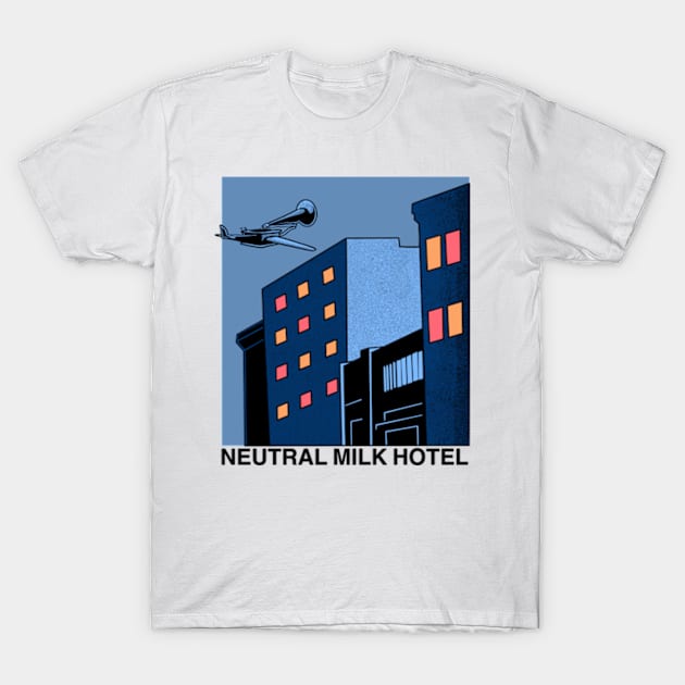 Neutral Milk Hotel - Original Post Punk Fan Design T-Shirt by BlockersPixel